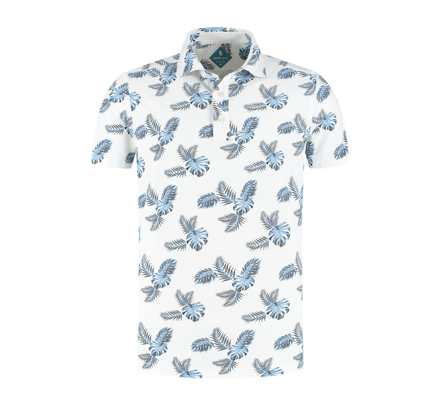 Pique Performance Polo Licht Blauw (7.51.400.704 - 318)