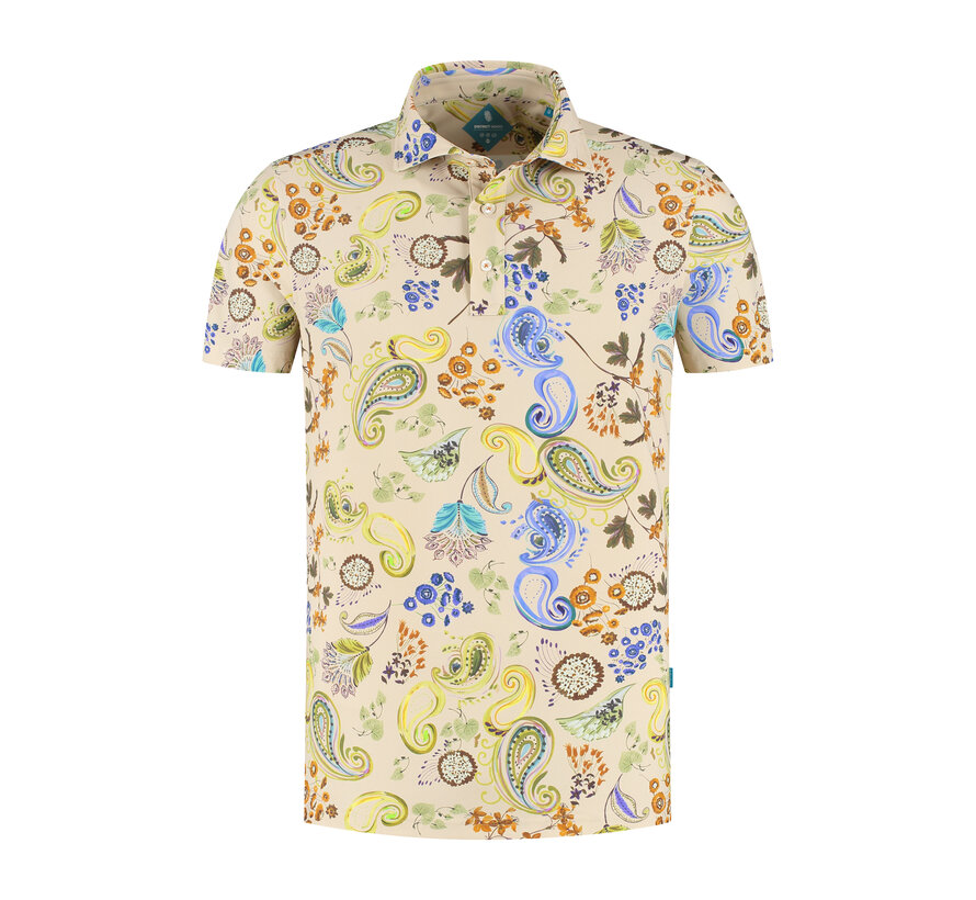 Pique Performance Polo Groen (7.51.400.705 - 376)