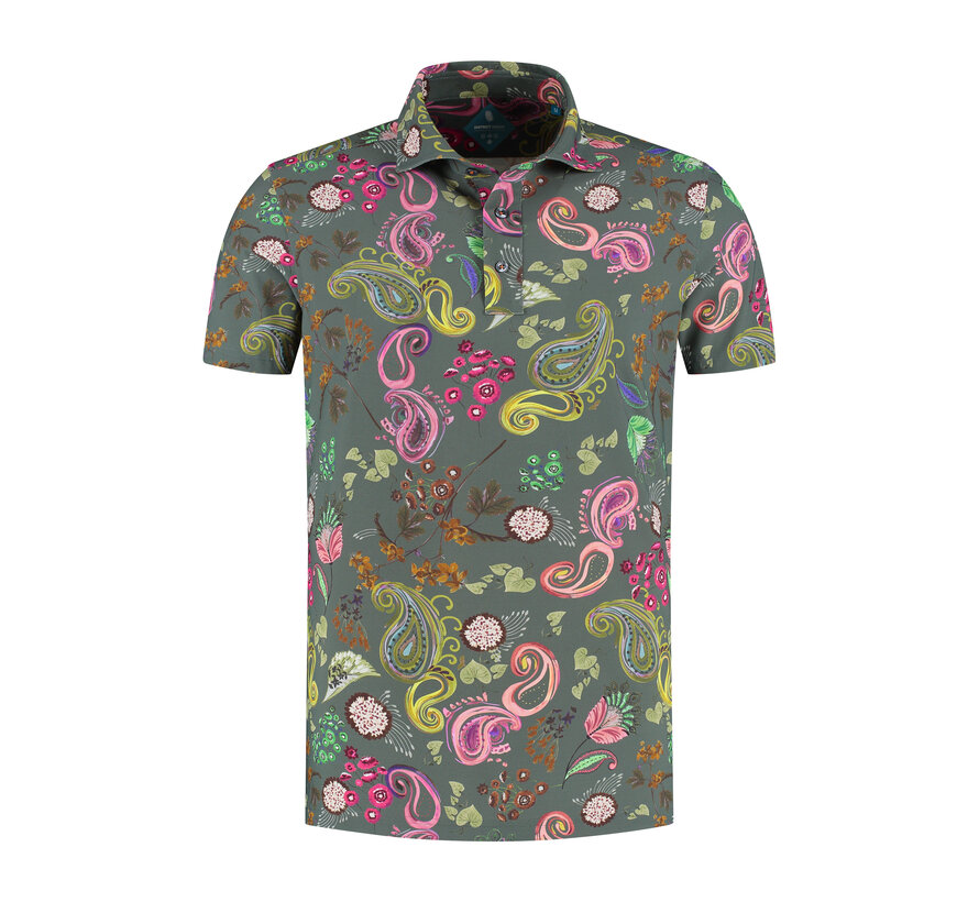 Pique Performance Polo Antraciet (7.51.400.705 - 322)