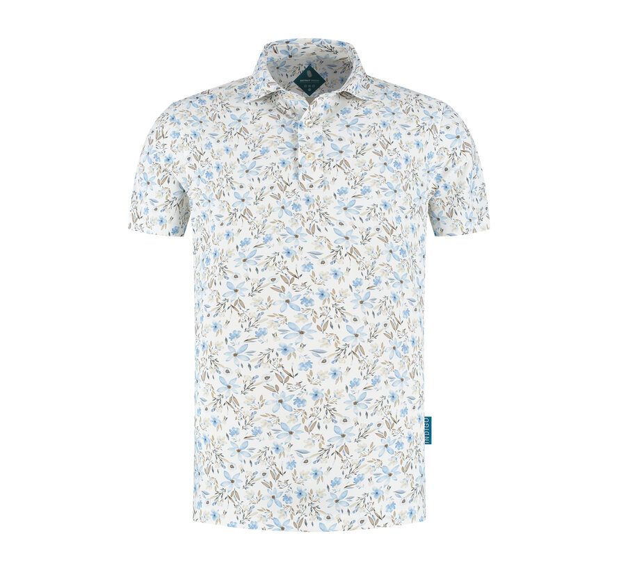 Pique Performance Polo Licht Blauw (7.51.400.715 - 318)