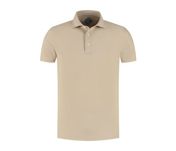 District Indigo Pique Performance Polo Sand (7.41.400.780 - 044)