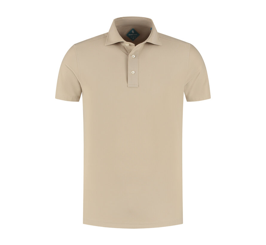 Pique Performance Polo Sand (7.41.400.780 - 044)