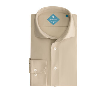 District Indigo Pique Performance Shirt Sand (7.31.025.780 - 044)