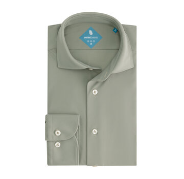 District Indigo Pique Performance Shirt Groen (7.31.025.780 - 076)