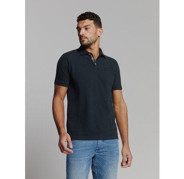 No Excess Polo Pique Garment Dyed Night (27380201SN - 078)