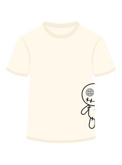 Wrong Friends TORNOS T-SHIRT COCONUT WHITE (WF1070 - COCONUT WHITE)