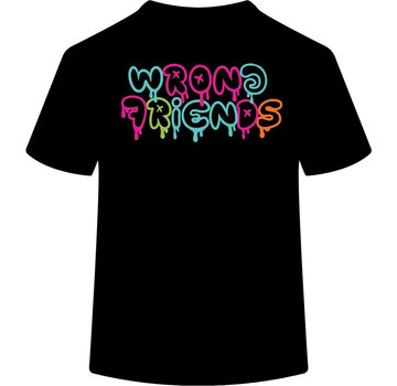 Wrong Friends PRATO T-SHIRT BLACK (WF1119 - BLACK)