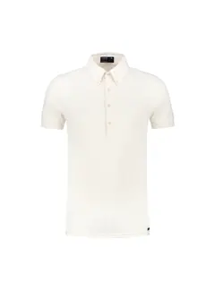 Morse Code Polo Jersey Stretch Alpha 1 Cloud (10205 - Cloud)