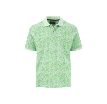 Fynch Hatton Polo Sunfaded AOP Turf Green (1504  4005 - 722)