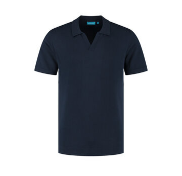 District Indigo Polo V-Shape Navy (7.51.515.525 - 010)