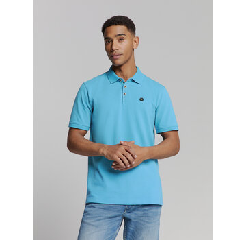 No Excess Polo Pique Garment Dyed Seablue (27380201SN - 039)
