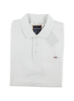 Fellows United Polo Met Borstzak White (21.3600 - 104)