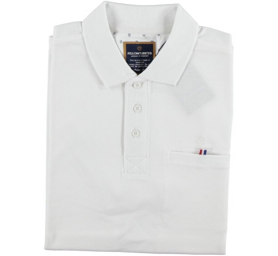 Polo Met Borstzak White (21.3600 - 104)