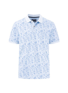 Fynch Hatton Fynch Hatton Polo,  sunfaded, AOP summer breeze (1504  4005 - 607)