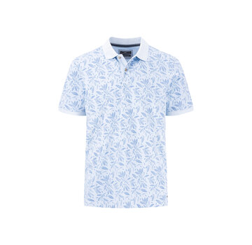 Fynch Hatton Fynch Hatton Polo,  sunfaded, AOP summer breeze (1504  4005 - 607)