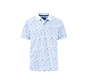 Fynch Hatton Polo,  sunfaded, AOP summer breeze (1504  4005 - 607)