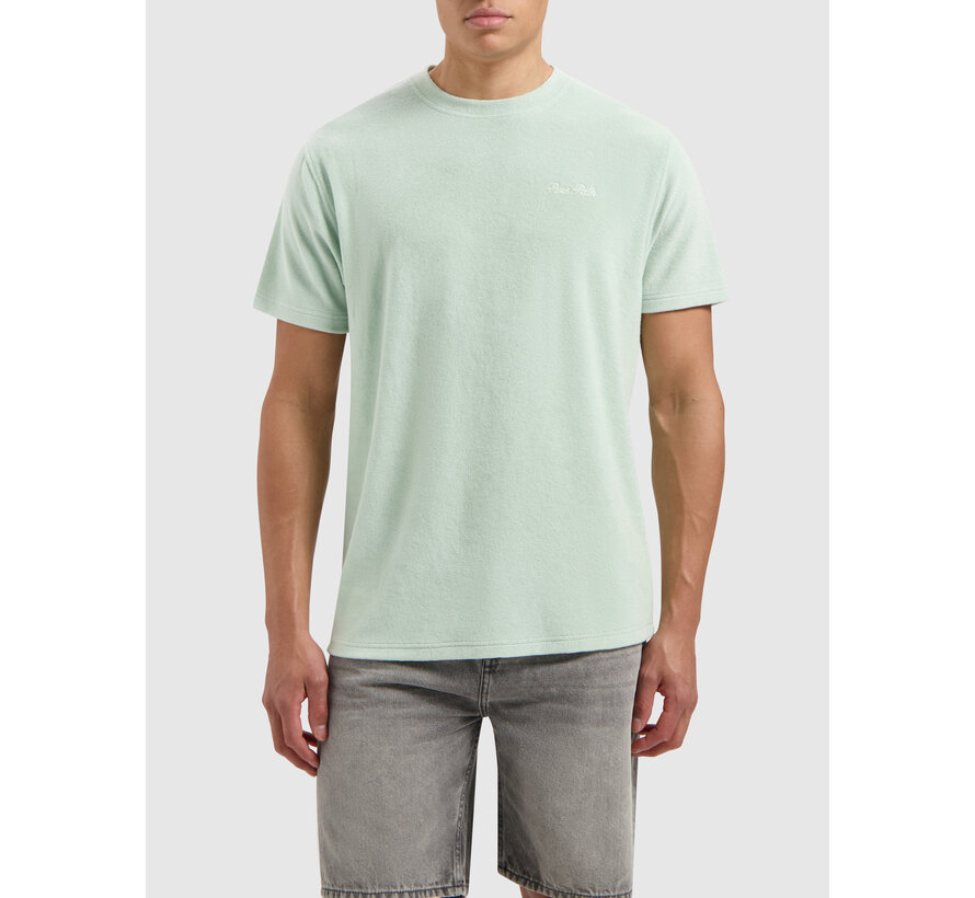 Cursive Terry T-shirt Mint (25020106 - 14)