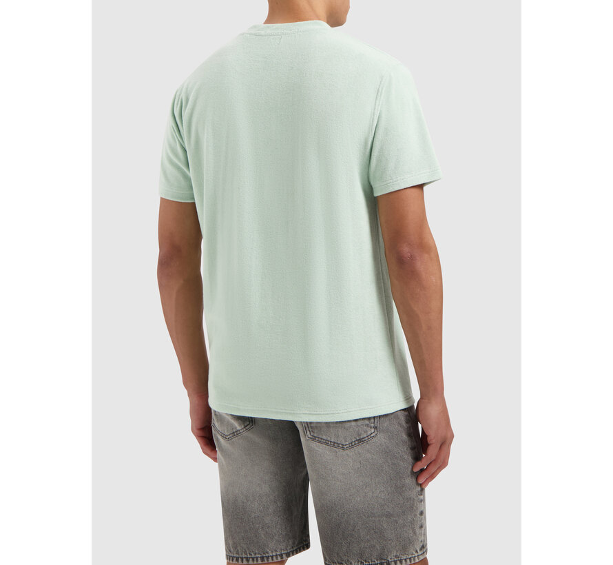Cursive Terry T-shirt Mint (25020106 - 14)