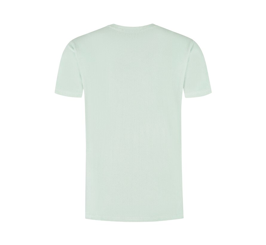 Cursive Terry T-shirt Mint (25020106 - 14)