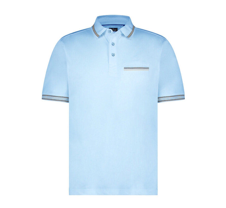 Polo Plain Pique Light Blue (99.3601 - 118)