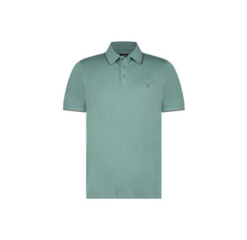 Fellows United Polo Plain Pique Mint Green (99.3601 - 175)