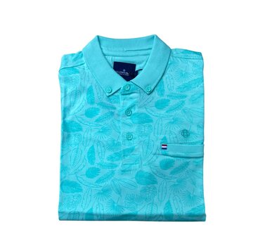 Fellows United Polo Leaves Mint Green (41.3621 - 175)