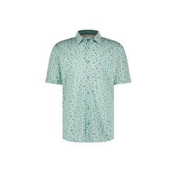 Fellows United Doorknoop Polo Buttons Sea Print (41.3615 - 175)