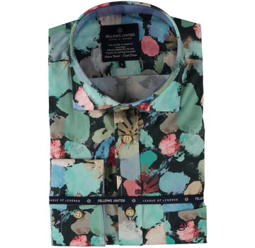 Fellows United Korte Mouw Fantasy Stretch Multicolor (416610 - 175)