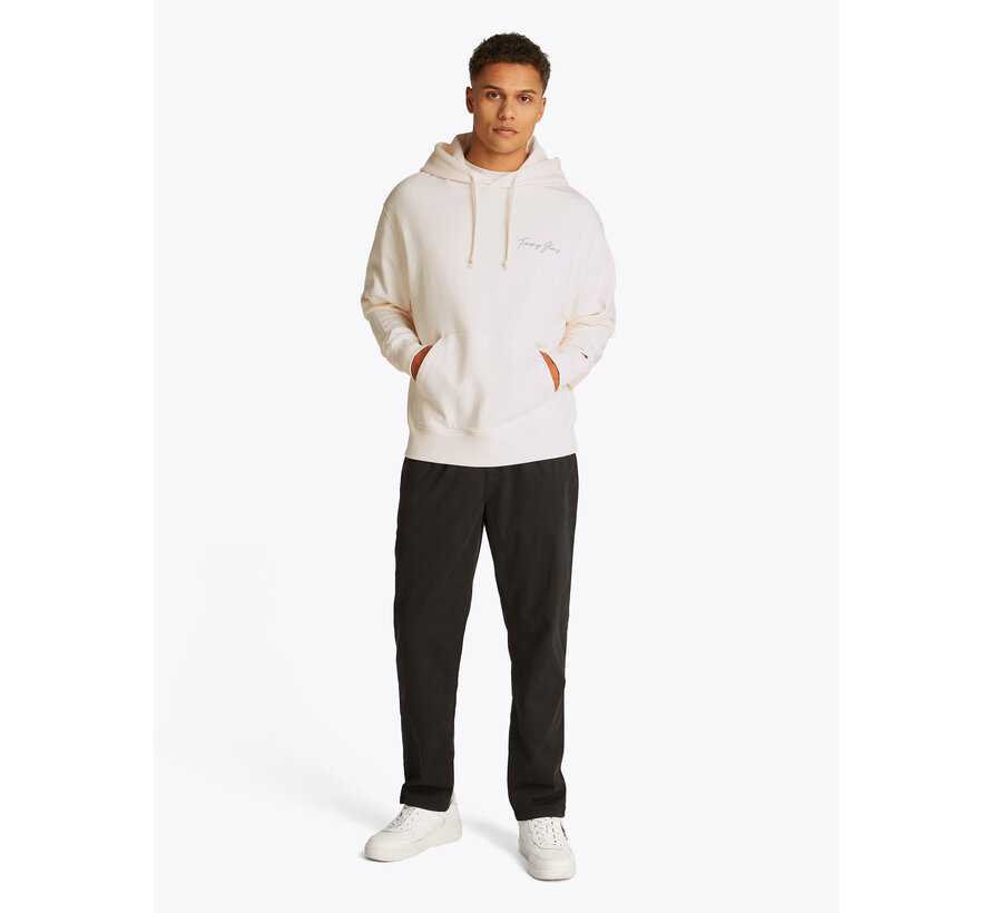 TJM BEACH CLUB GRAPHIC HOODIE ANCIENT WHITE (DM0DM21373 - YBH)