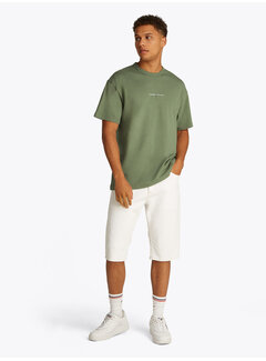 Tommy Hilfiger TJM RLX LINEAR LOGO TEE EXT ARUBA GREEN (DM0DM21110 - MR6)