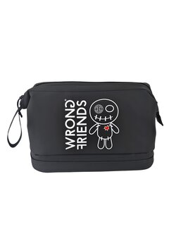 Wrong Friends Toilettas Black (WF1159)