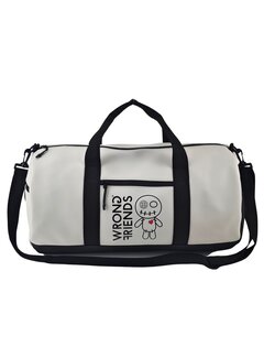 Wrong Friends Weekendtas Light Grey (WF1164)