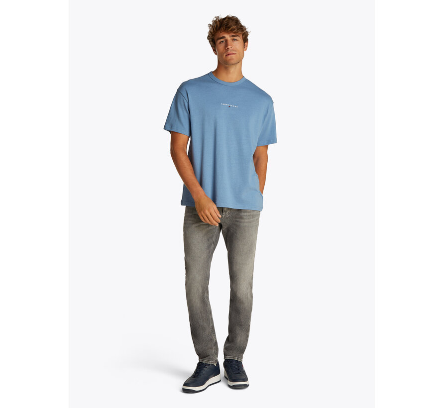 TJM RLX LINEAR LOGO TEE EXT COLORADO BLUE (DM0DM21110 - DY6)
