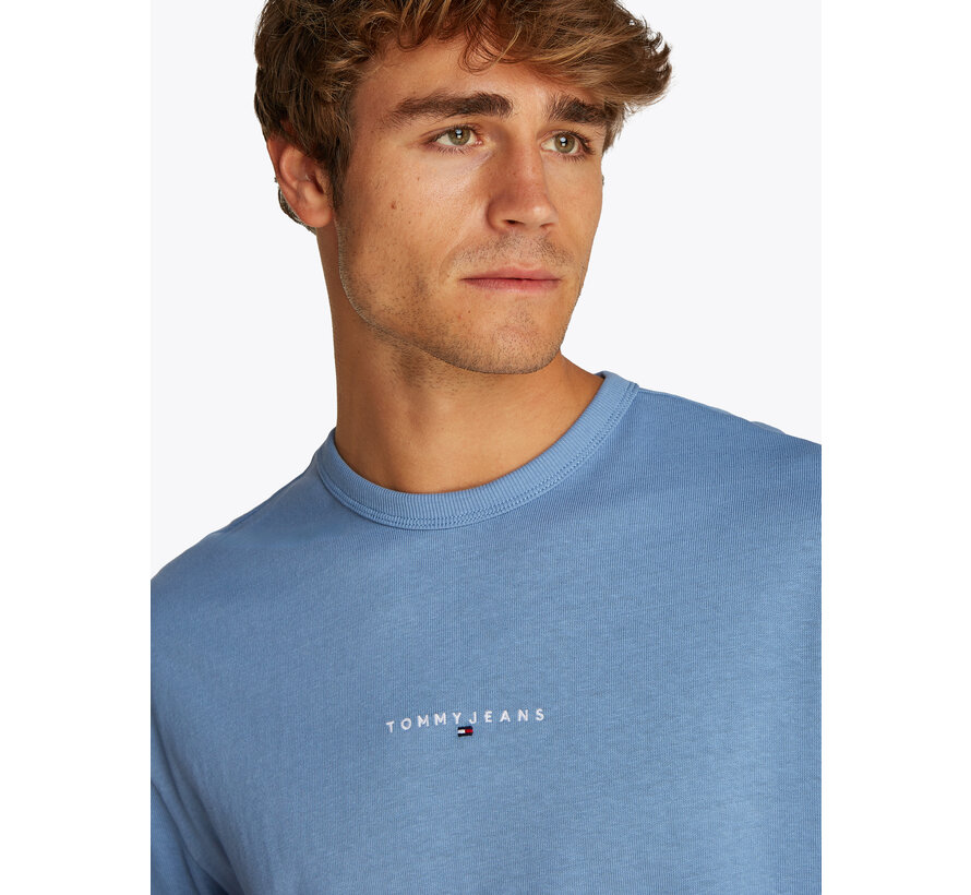 TJM RLX LINEAR LOGO TEE EXT COLORADO BLUE (DM0DM21110 - DY6)
