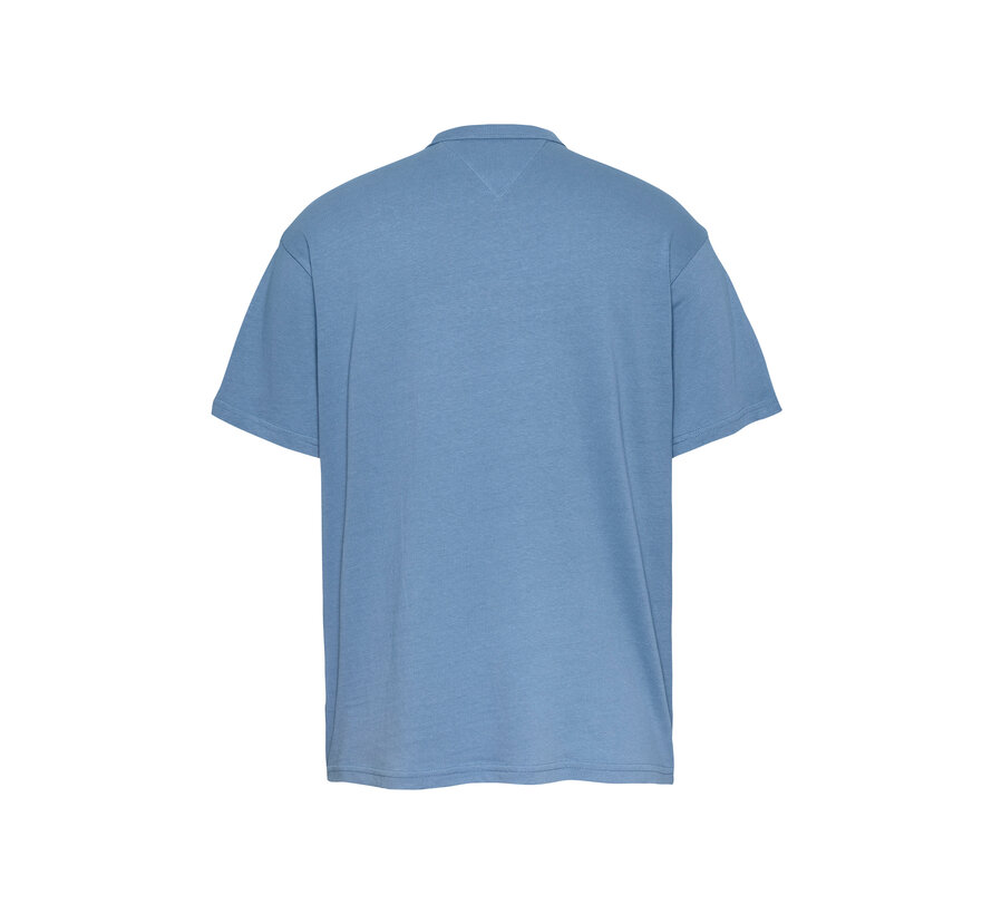 TJM RLX LINEAR LOGO TEE EXT COLORADO BLUE (DM0DM21110 - DY6)