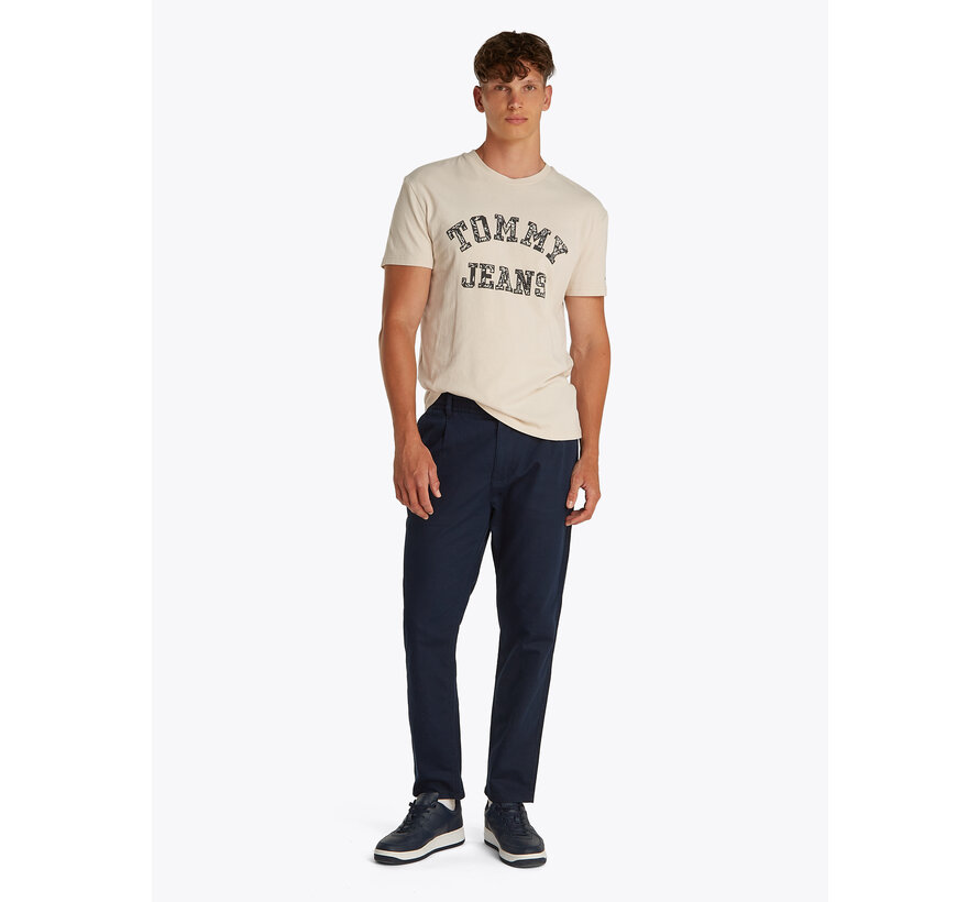 TJM REG PAISLEY COLLEGE TEE EXT NEWSPRINT (DM0DM20773 - ACG)