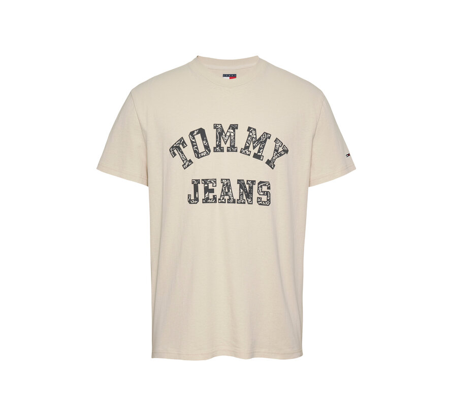 TJM REG PAISLEY COLLEGE TEE EXT NEWSPRINT (DM0DM20773 - ACG)