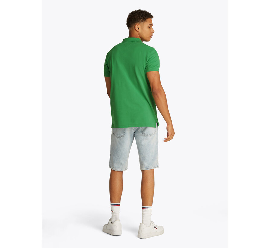 TJM SLIM PLACKET POLO EXT COASTAL GREEN (DM0DM20676 - LY3)