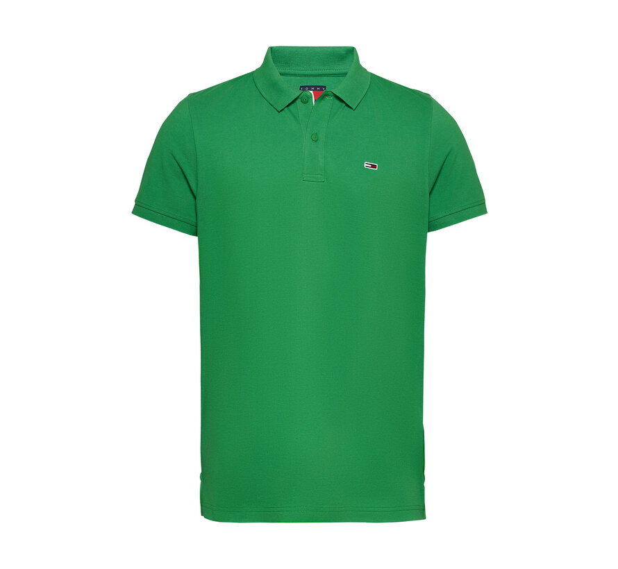 TJM SLIM PLACKET POLO EXT COASTAL GREEN (DM0DM20676 - LY3)