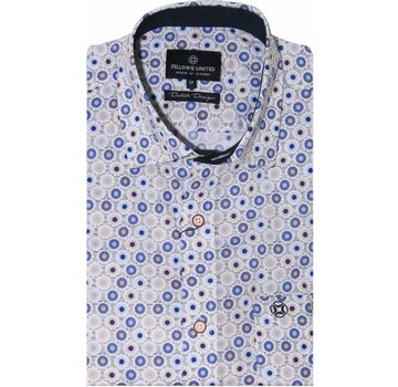 Fellows United Korte Mouw Overhemd Wheels Stretch (31.6631 - 118)