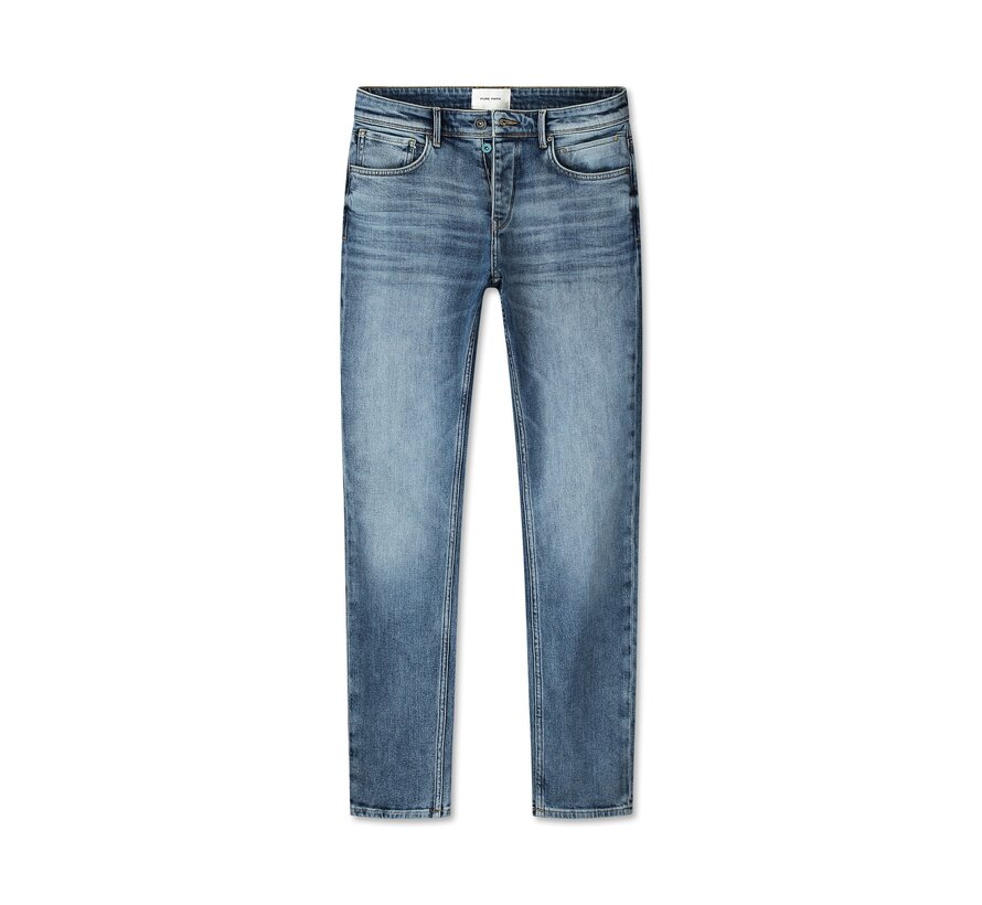 The Ryan Slim Fit Jeans Denim Mid Blue (W1426 - 83)