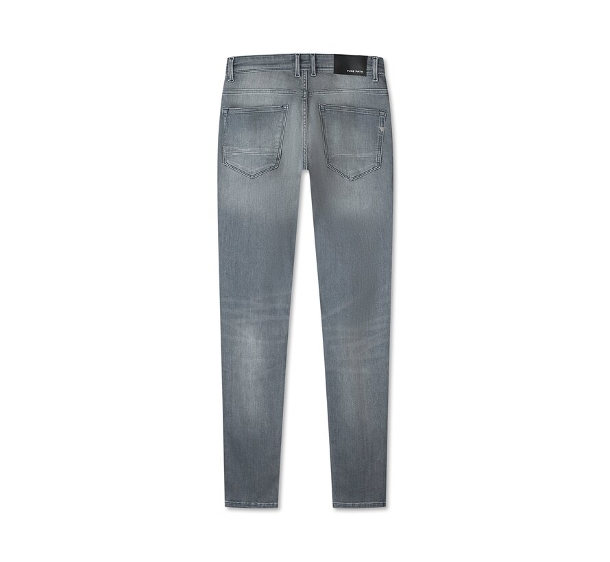 The Jone Skinny Fit Jeans Denim Mid Grey (W1451 - 86)