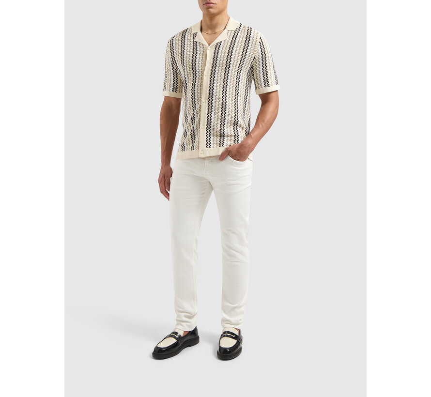 The Ryan Slim Fit Jeans Off White (W1488 - 45)