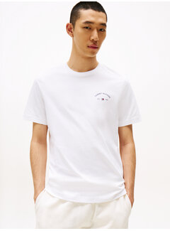 Tommy Hilfiger HILFIGER HOTEL TEE WHITE (MW0MW39352 - YBR)