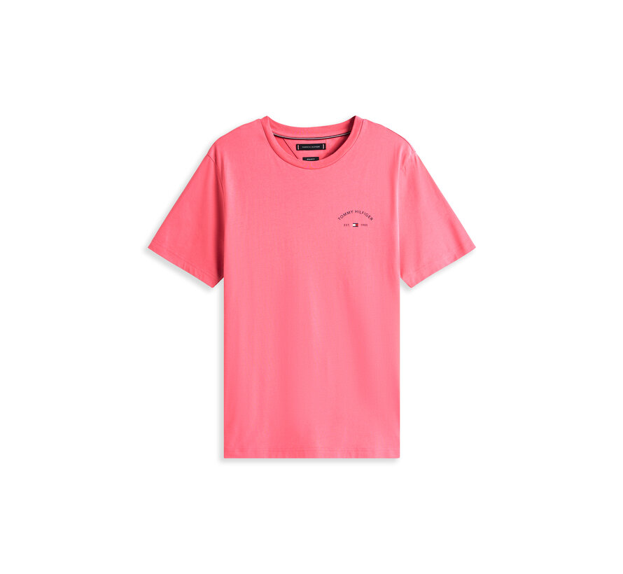 HILFIGER HOTEL TEE VINTAGE ROSY (MW0MW39352 - THU)