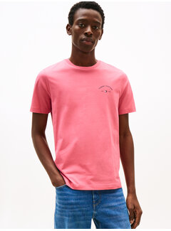 Tommy Hilfiger HILFIGER HOTEL TEE VINTAGE ROSY (MW0MW39352 - THU)