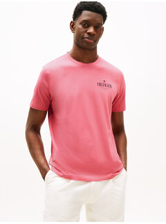 Tommy Hilfiger HILFIGER STACK TEE VINTAGE ROSY (MW0MW39355 - THU)
