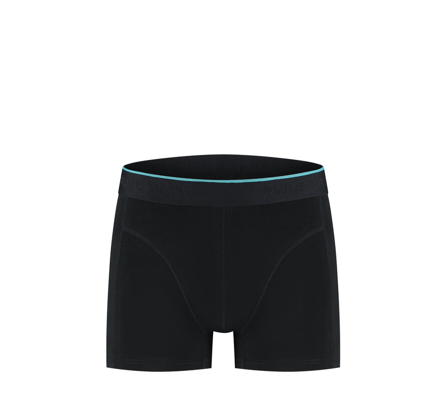 3-Pack Logo Boxershorts Black (10707 - 02)