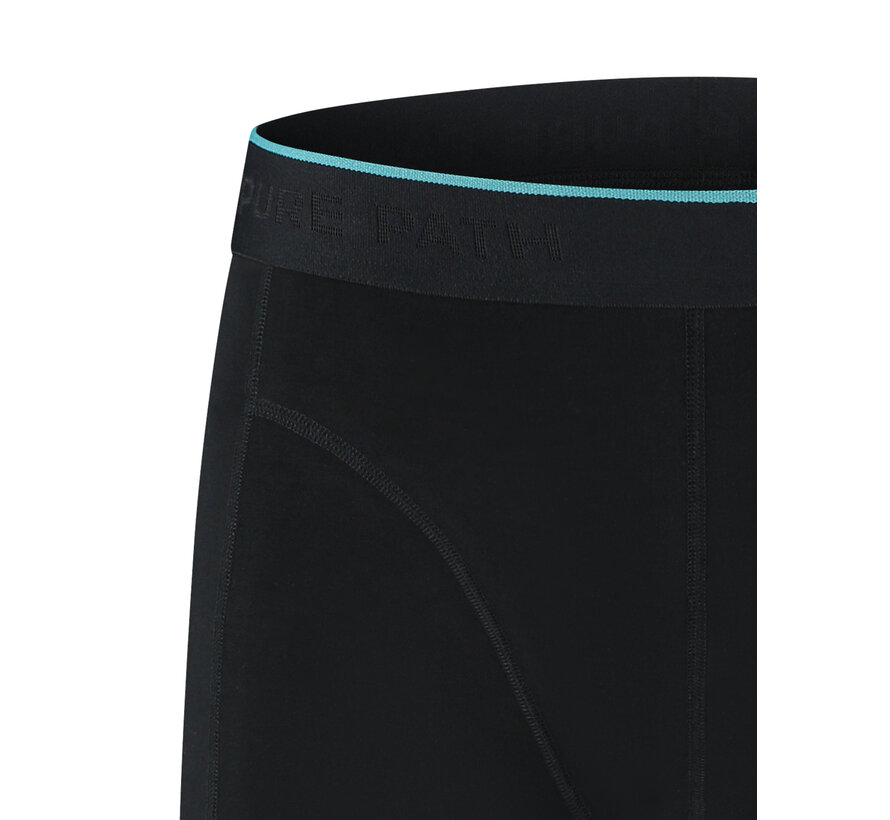 3-Pack Logo Boxershorts Black (10707 - 02)