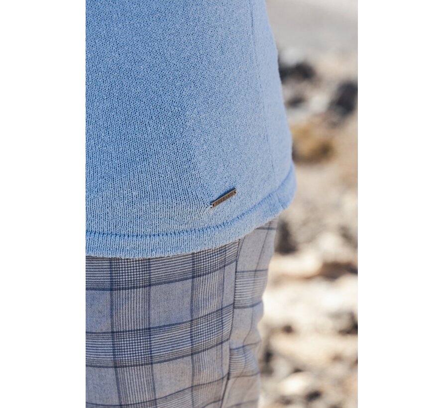 ERNES Terry knit polo Sky blue (TRKWJA120 - 801)